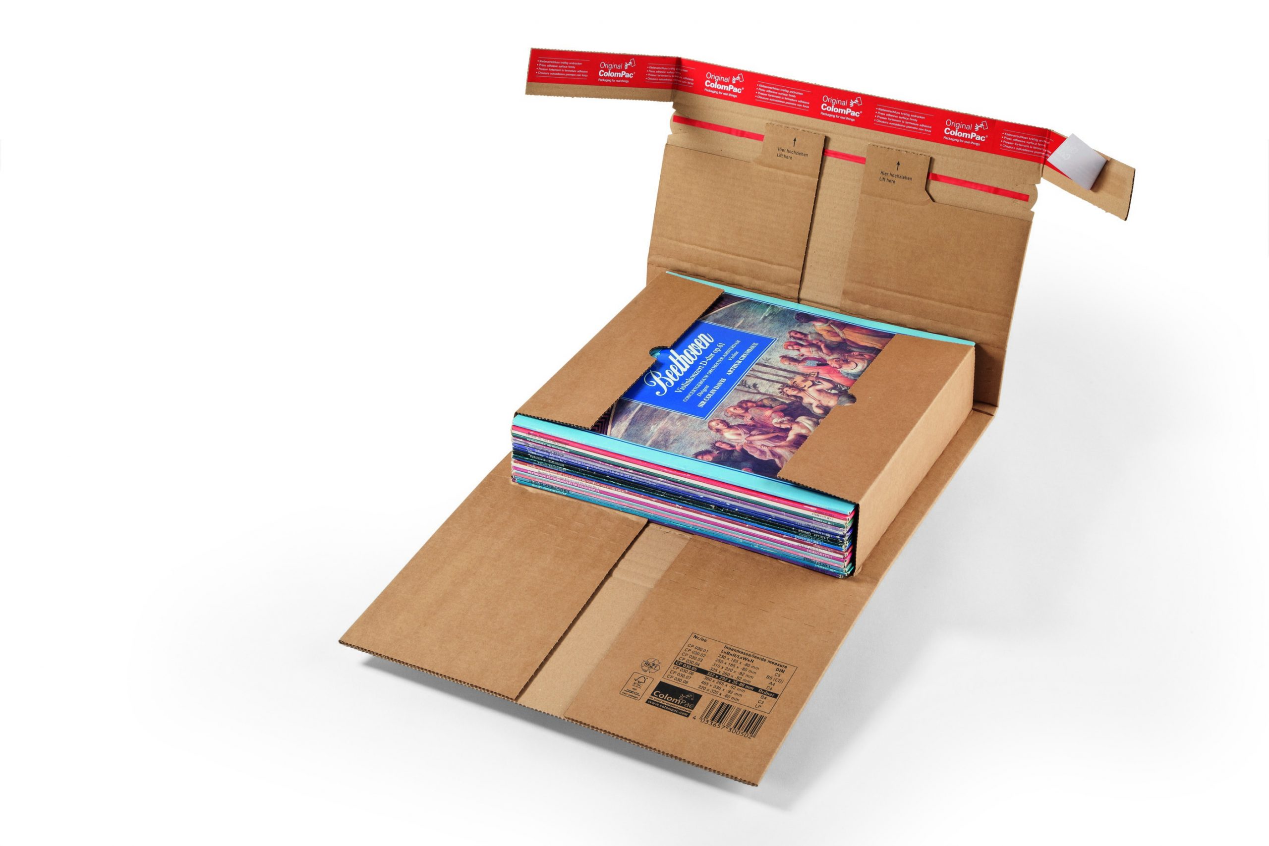 Boekverpakking extra veilig Colompac CP 30.05