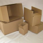 Shipping box single corrugated 31x22x30 cm