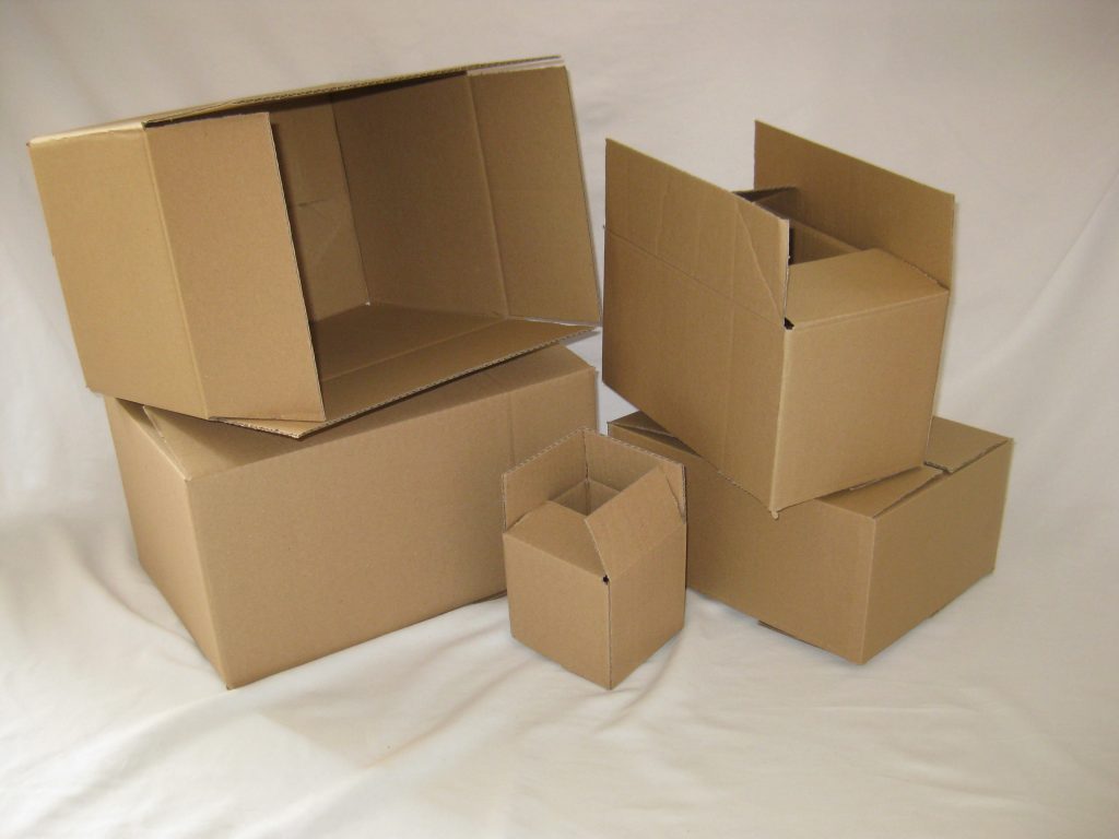 Shipping box single corrugated 31x22x30 cm