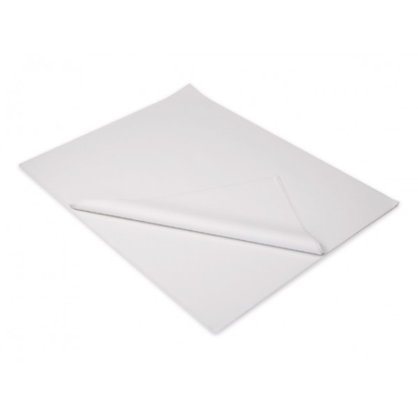 Silk paper white sheets 500×750 mm