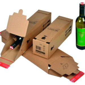 Verzenddoos voor wijnfles CP 181.101