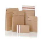 Paper environmental good shipping bag 162x229x40 mm 250 pcs.