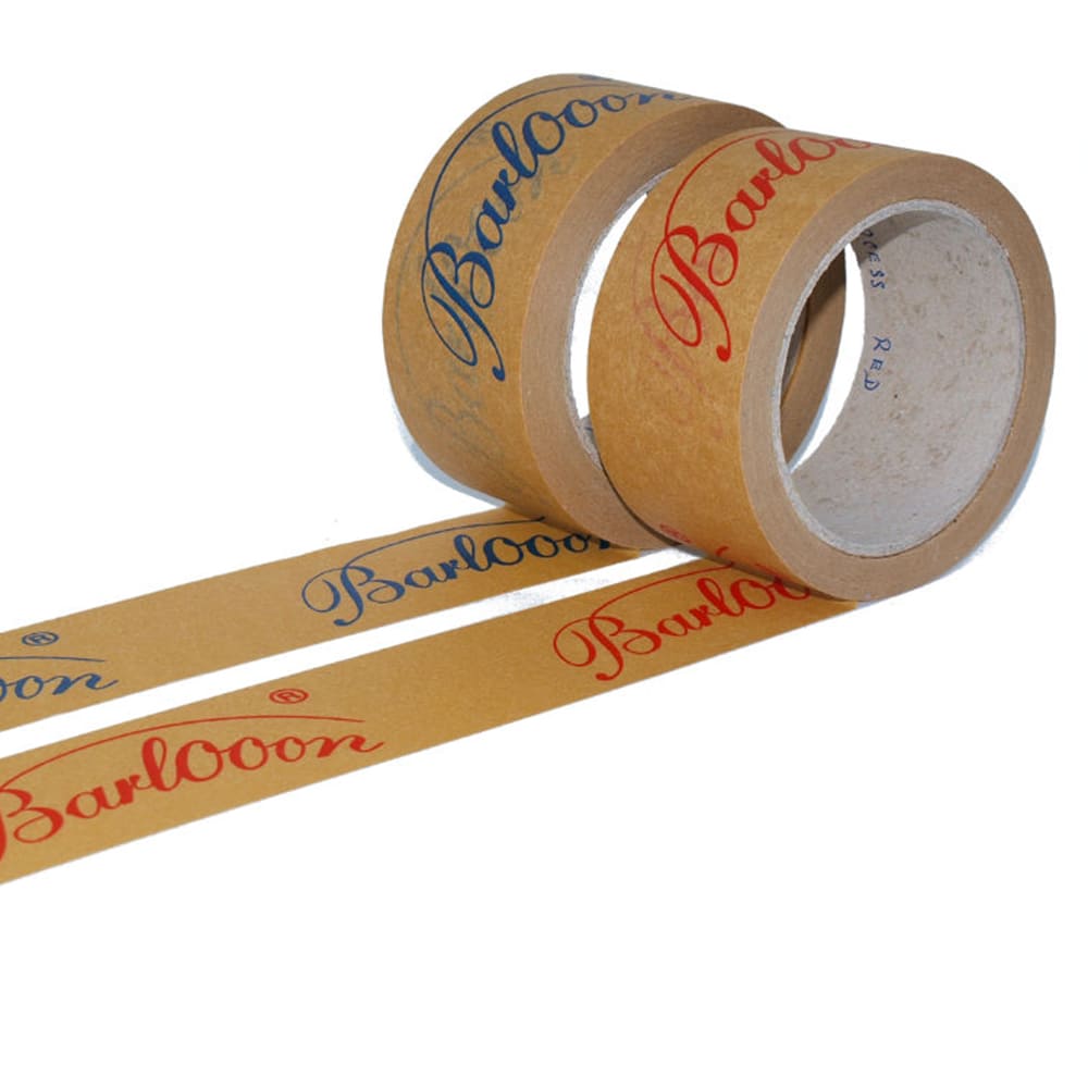 Duurzaam Papieren tape bedrukt met logo Tape 1 of 2 kleuren