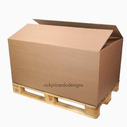 Pallet box 120 cm x 80 cm x 60 cm