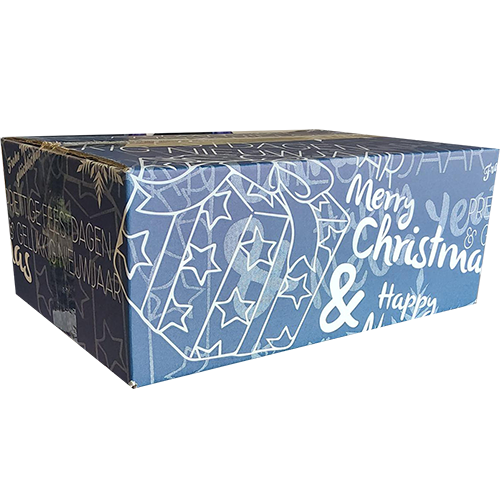 Kerst geschenk doos whishes c130 formaat 350x230x140 mm